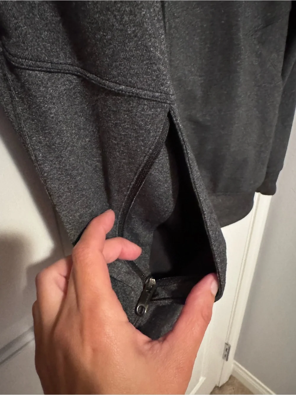 🍋Lululemon Men's Charcoal Heather Bomber Jacket
